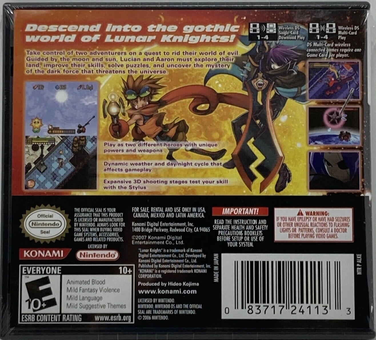 Lunar Knights - Nintendo DS