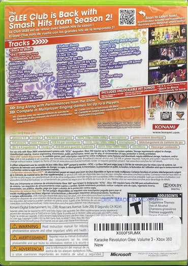 Karaoke Revolution Glee: Volume 3 Bundle - Xbox 360