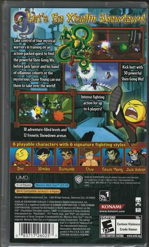 Xiaolin Showdown - Sony PSP