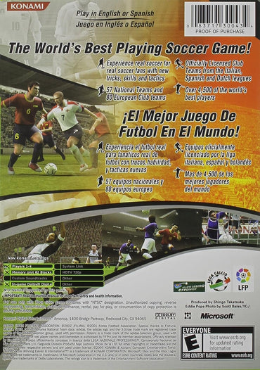 World Soccer Winning Eleven 8 International - Xbox