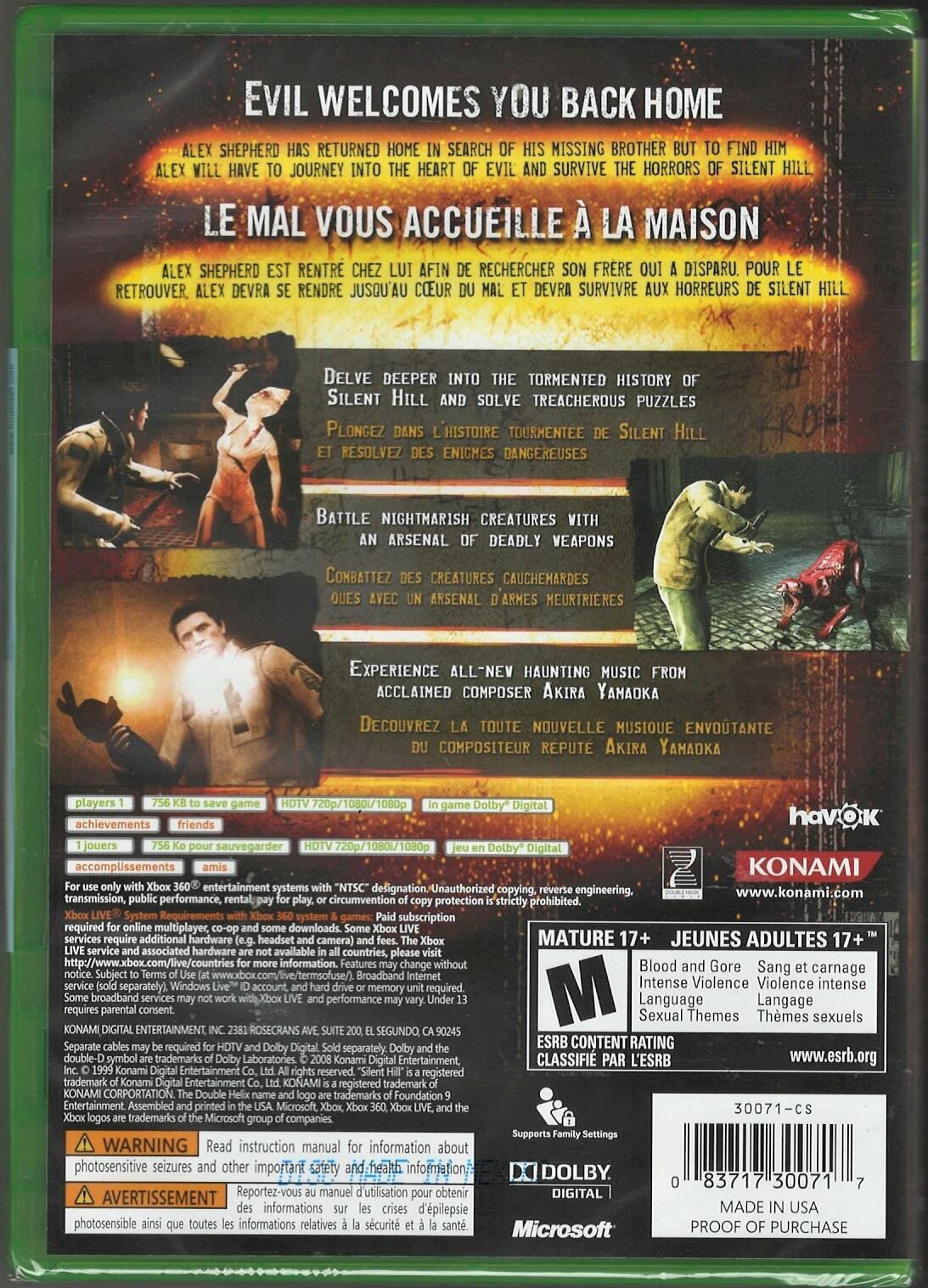 Silent Hill: Homecoming - Xbox 360