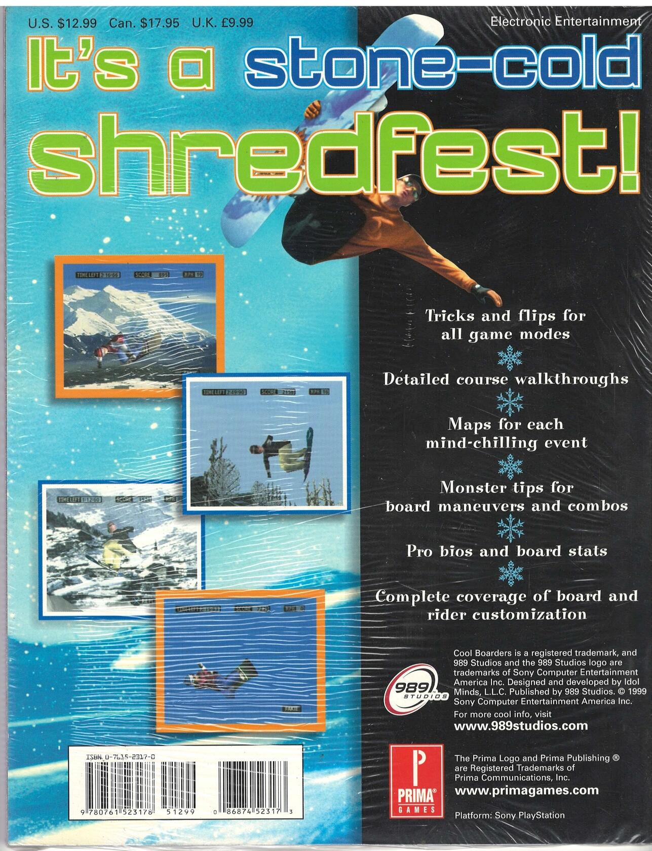 Cool Boarders 4 - Prima's Official Strategy Guide