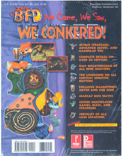 Conker's Bad Fur Day - Prima's Official Strategy Guide