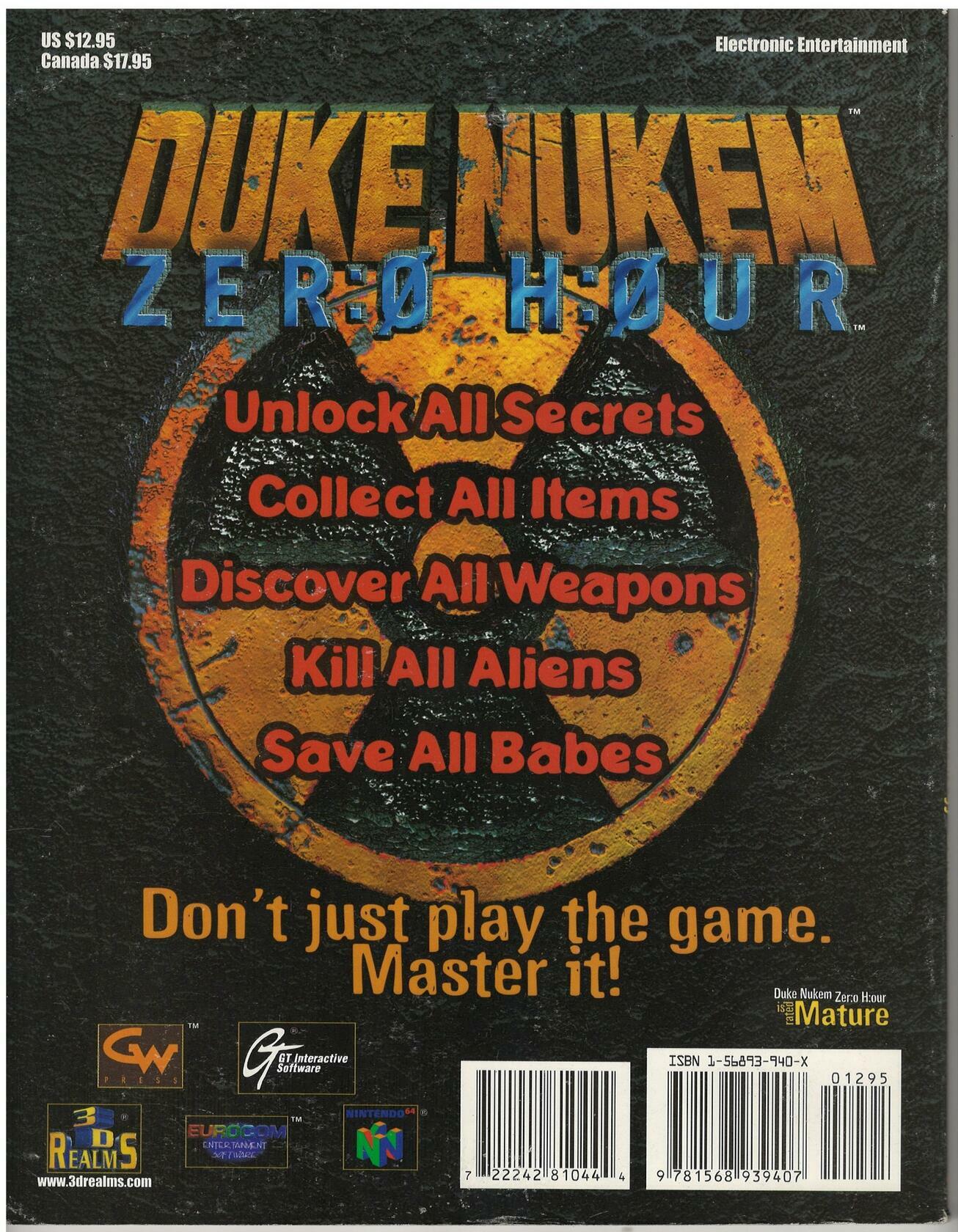 Duke Nukem: Zero Hour Official Strategy Guide