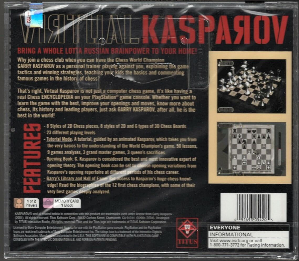 Virtual Kasparov - PlayStation