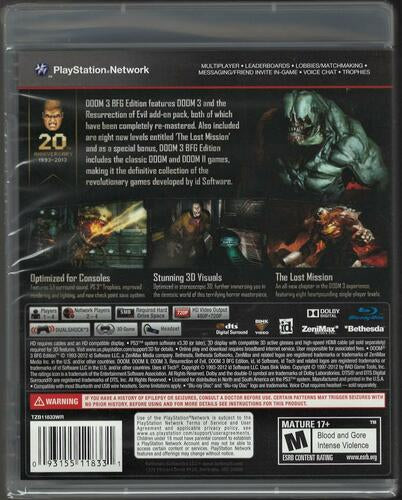 Doom 3 BFG Edition - PlayStation 3