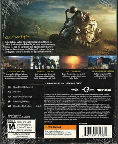 Fallout 76 Steelbook Edition - Xbox One