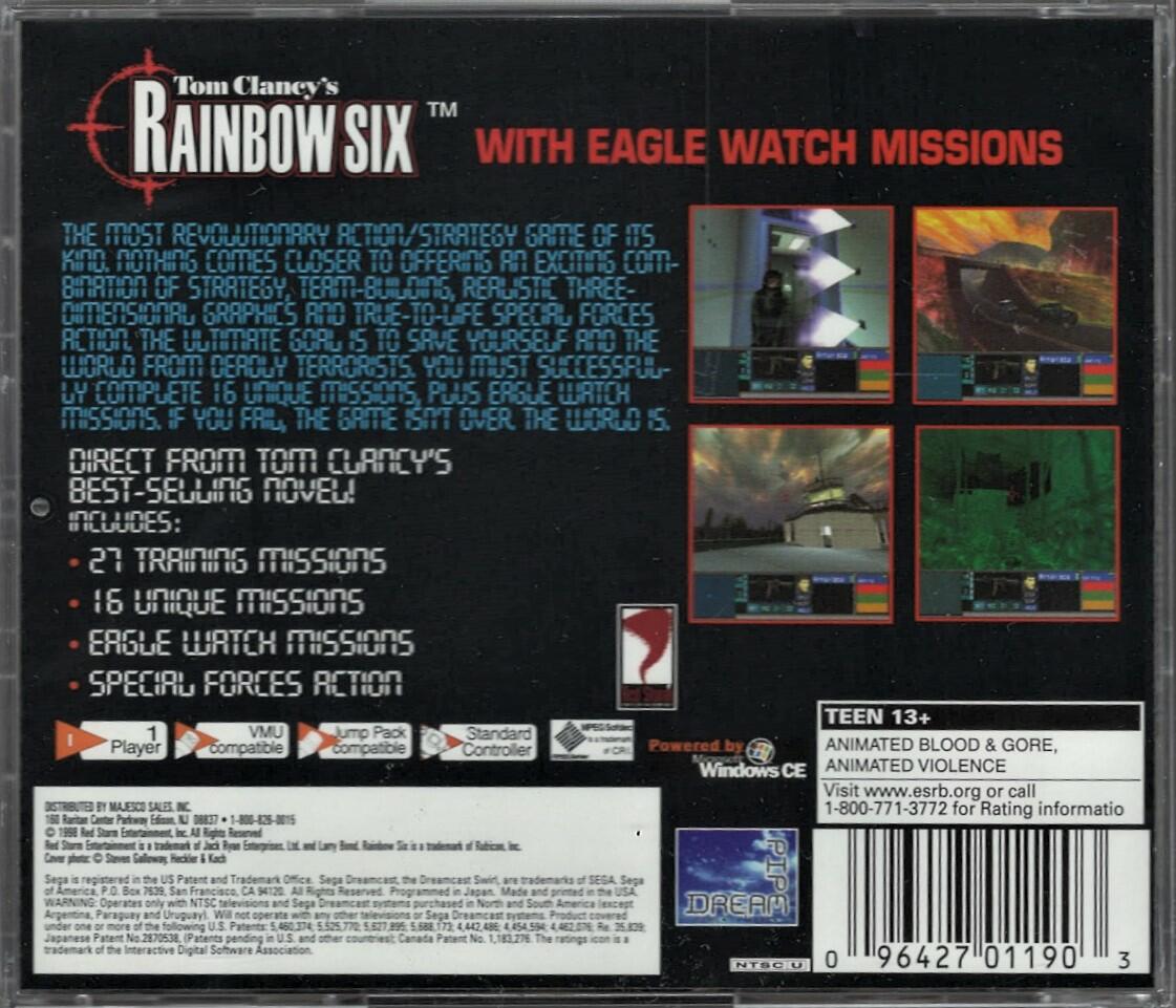 Rainbow Six - Dreamcast