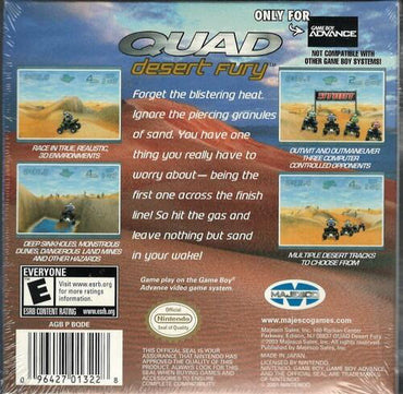 Quad Desert Fury - Game Boy Advance