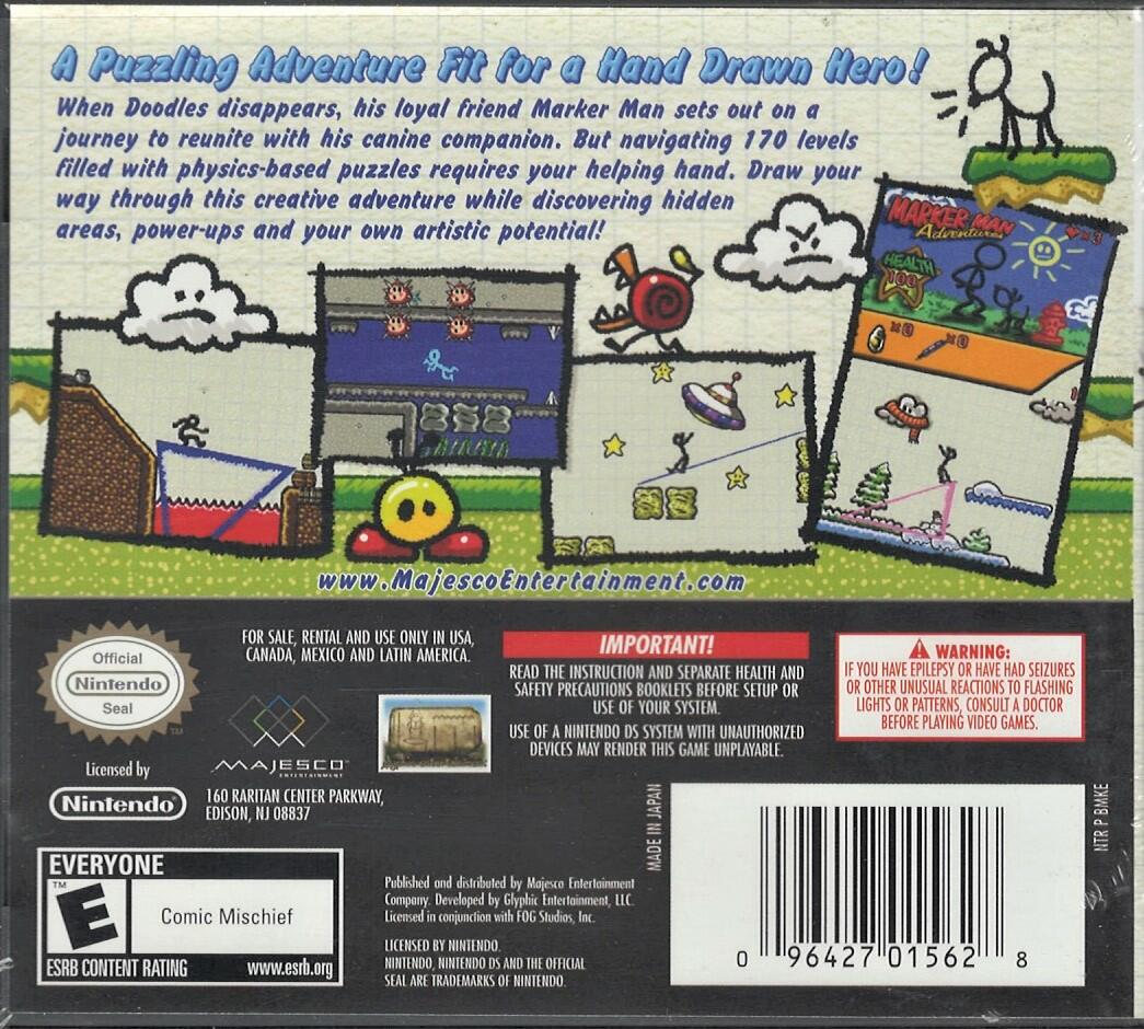 Marker Man Adventures - Nintendo DS