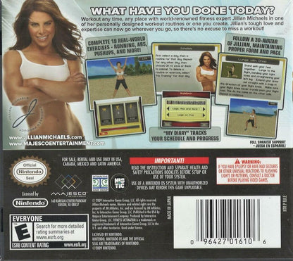 Jillian Michaels Fitness Ultimatum 2010 - Nintendo DS