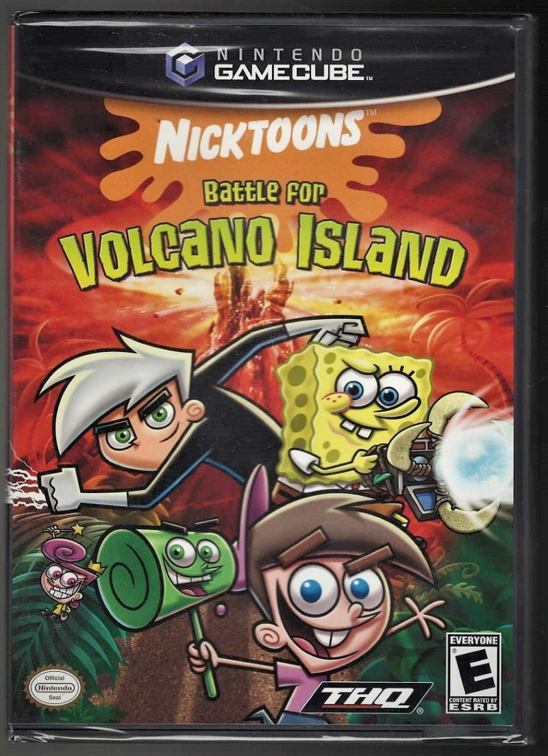 Nicktoons Battle For Volcano Island - Nintendo GameCube