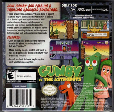 Gumby vs. Astrobots - Game Boy Advance