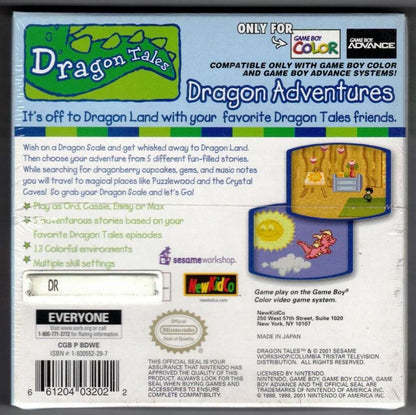 Dragon Tales Adventure - GameBoy Color