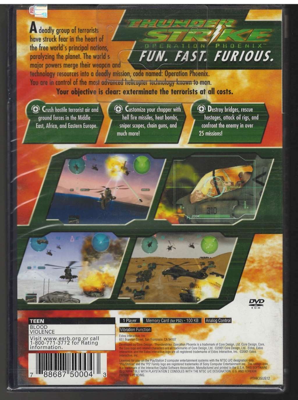 Thunderstrike: Operation Phoenix - PlayStation 2