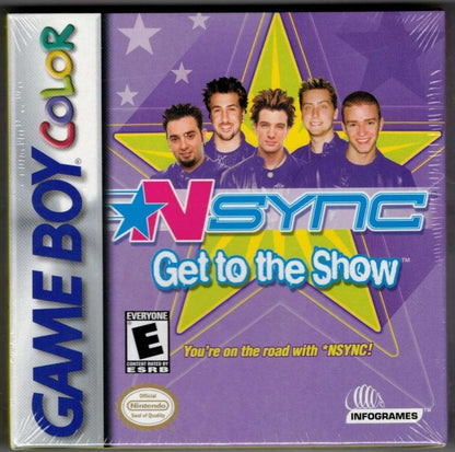 NSYNC Get to the Show - Game Boy Color