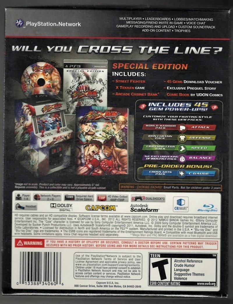 Street Fighter X Tekken: Special Edition - PlayStation 3