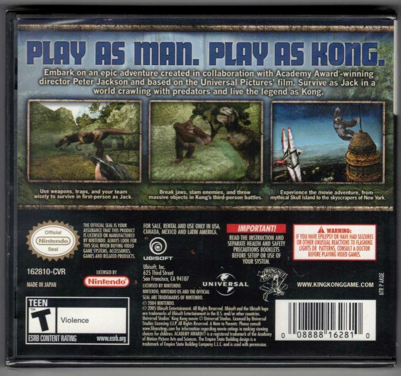 King Kong - Nintendo DS