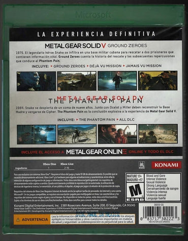 Metal Gear Solid V: The Definitive Experience (Standard Edition) - Xbox One