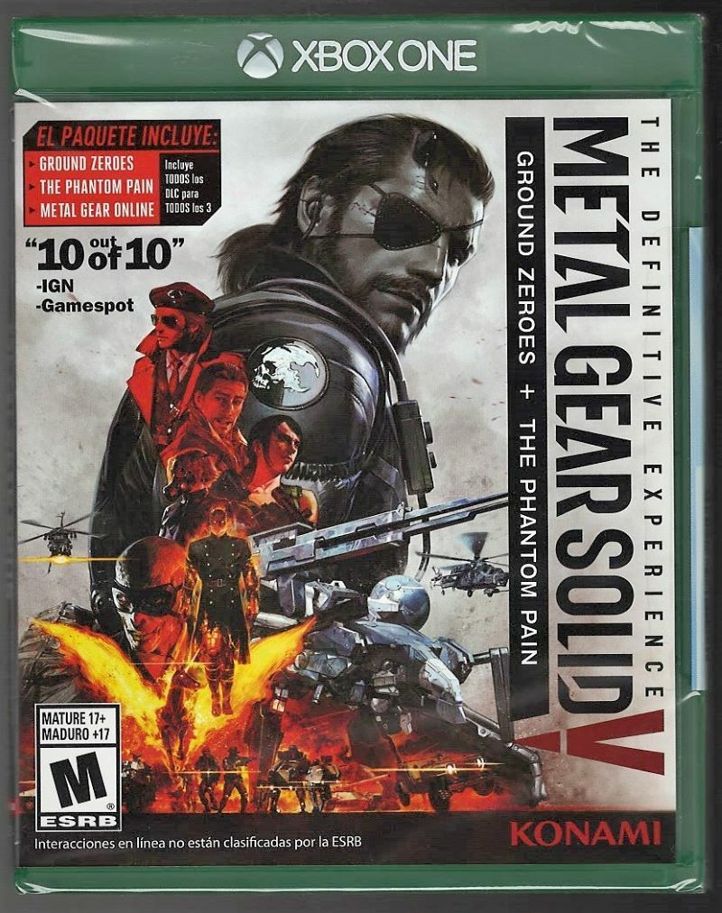metal gear solid ground zeroes xbox one Metal Gear Solid V: The Definitive Experience (Standard Edition)
