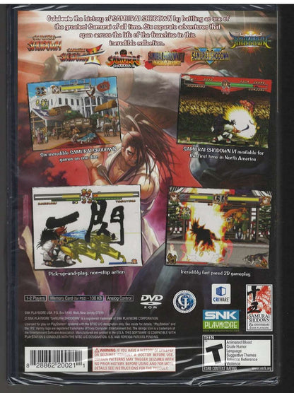 Samurai Shodown Anthology - PlayStation 2