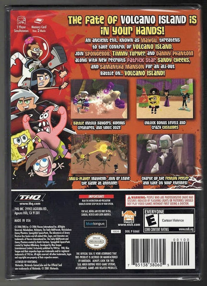 Nicktoons Battle For Volcano Island - Nintendo GameCube