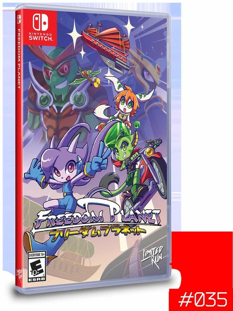 Freedom Planet - Nintendo Switch