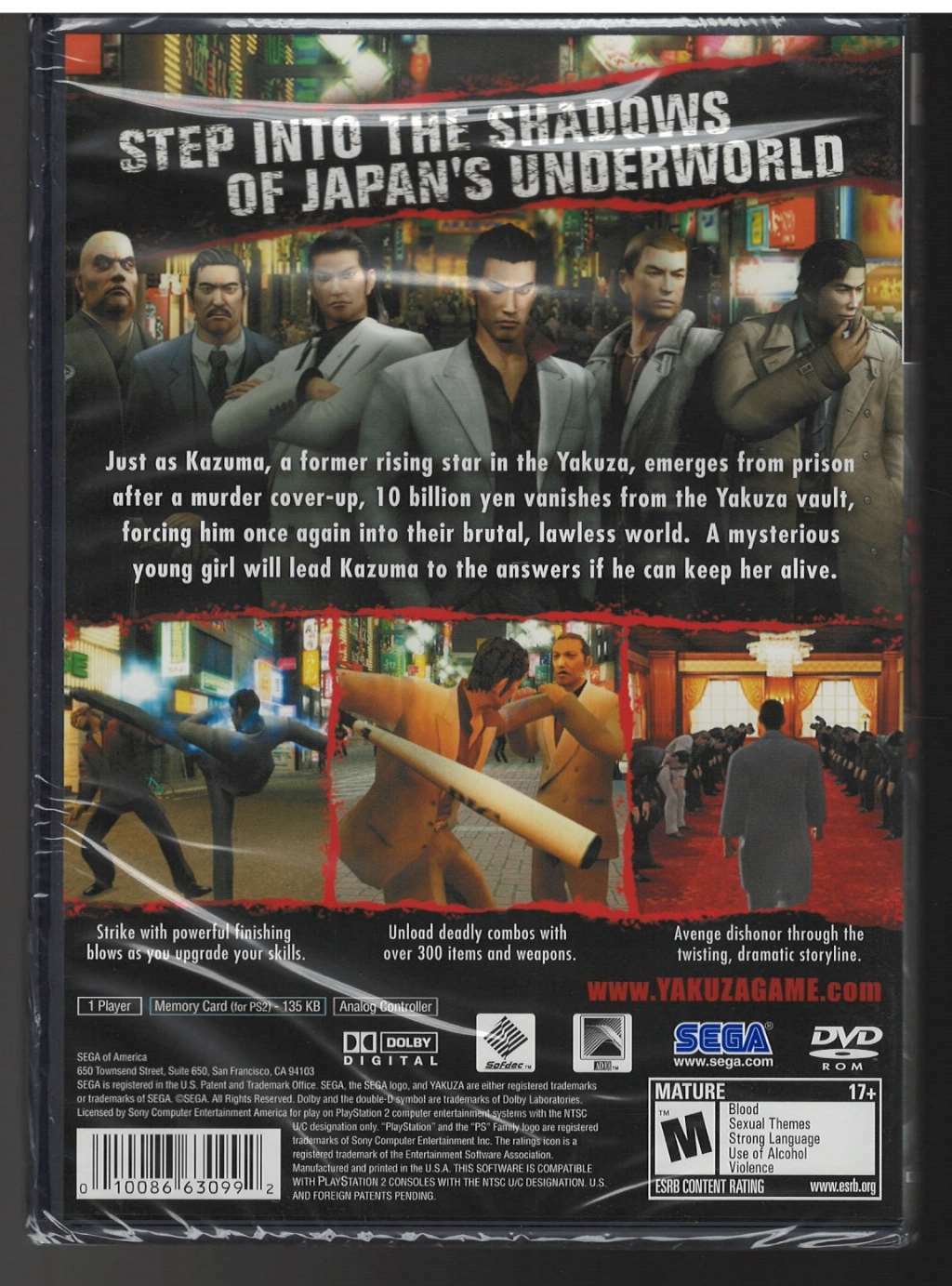 Yakuza - PlayStation 2