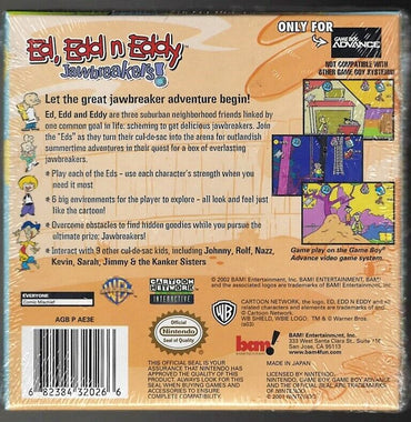 Ed Edd n Eddy: Jawbreakers! - GameBoy Advance