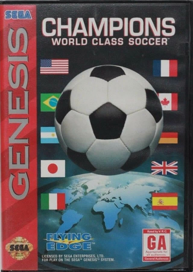 Champions World Class Soccer - Sega Genesis