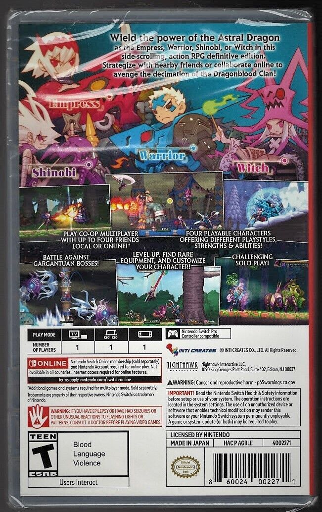 Dragon: Marked for Death - Nintendo Switch