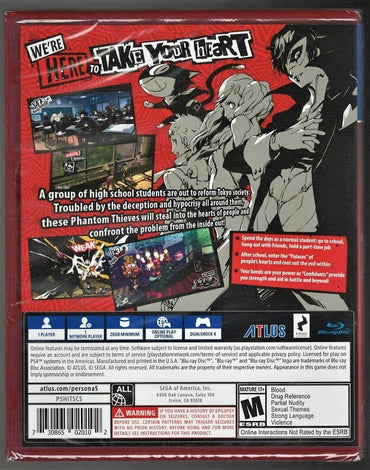 Persona 5 (Playstation Hits) - PlayStation 4