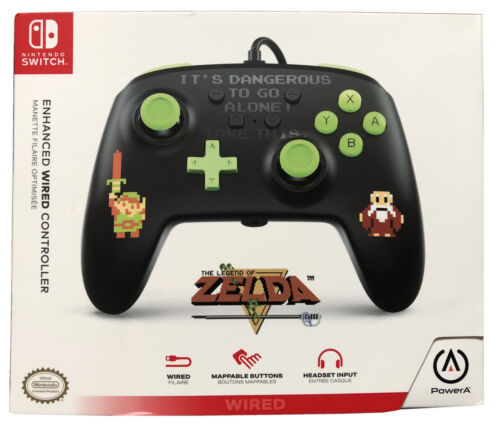 Nintendo Switch The Legend Of Zelda Enhanced Wired Controller