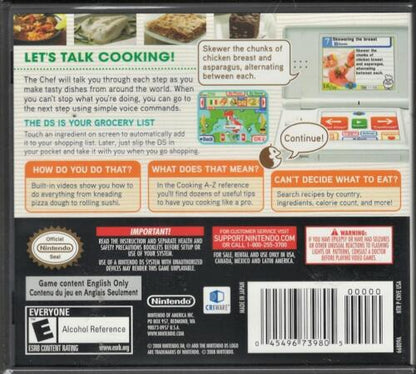 Personal Trainer: Cooking - Nintendo DS