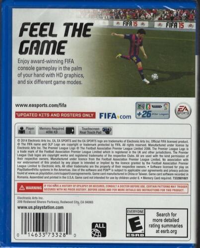 FIFA Soccer 15 - PlayStation Vita