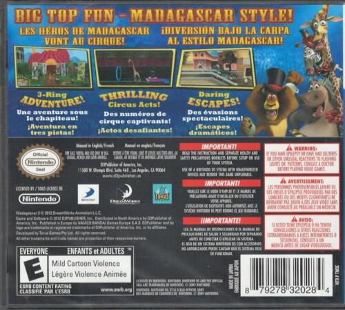 Madagascar 3: The Video Game - Nintendo DS