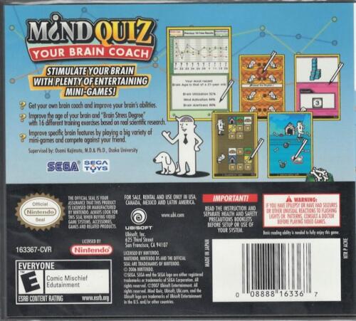 Mind Quiz - Nintendo DS