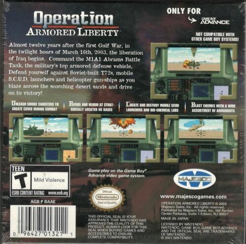 Operation: Armored Liberty - Game Boy Advance