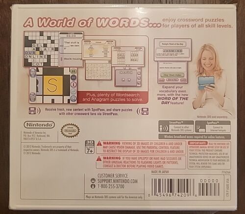 Crosswords PLUS - Nintendo 3DS