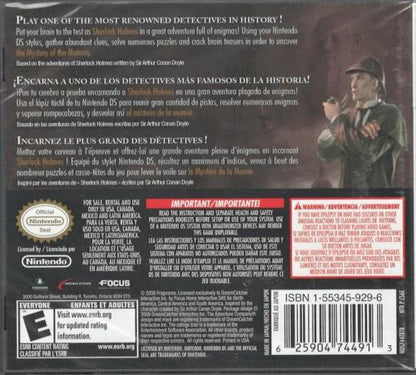 Sherlock Holmes: The Mystery of the Mummy - Nintendo DS