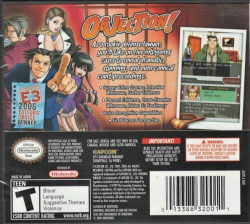 Phoenix Wright: Ace Attorney - Nintendo DS