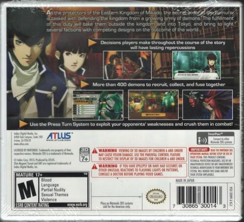 Shin Megami Tensei IV - Nintendo 3DS