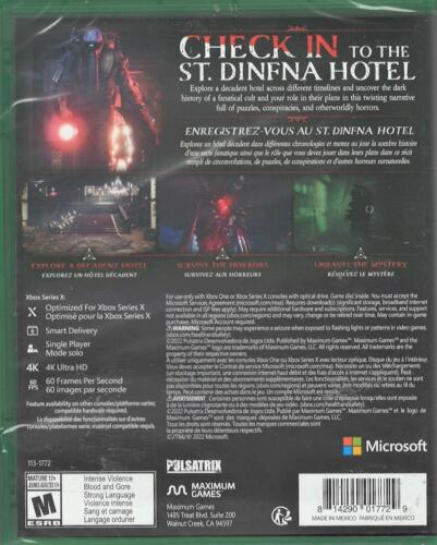 Fobia - St Dinfna Hotel - Xbox One