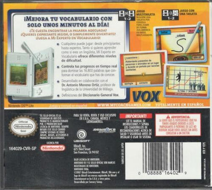 Mi Experto en Vocabulario - Nintendo DS