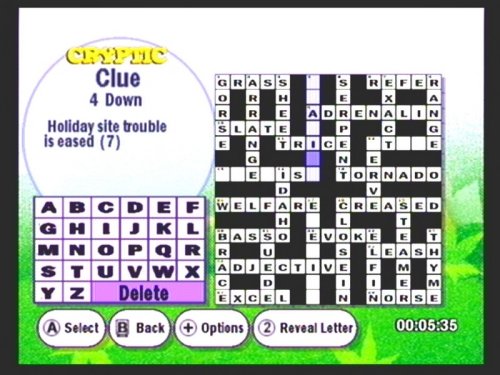 Puzzle Challenge: Crosswords and More - Nintendo Wii