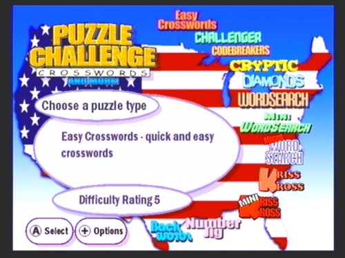 Puzzle Challenge: Crosswords and More - Nintendo Wii