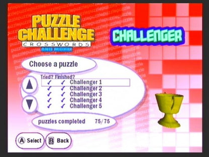 Puzzle Challenge: Crosswords and More - Nintendo Wii