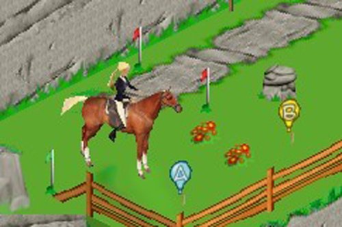 Barbie Horse Adventures: Blue Ribbon Race - Game Boy Advance