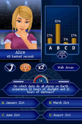 Who Wants to be a Millionaire? - Nintendo DS