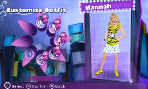 Hannah Montana: Rock Out the Show - PlayStation Portable